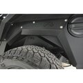 Fab Fours Black Matte Powder Coated Steel Set Of 2 Compatible With JL20011 Fender Only JL1008-1